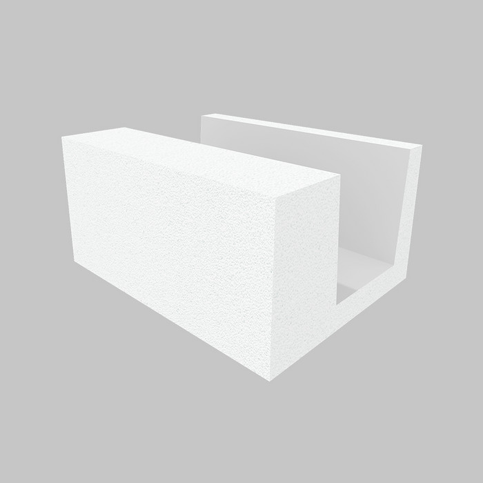 Газобетонный U-блок ISTKULT 300 мм | длиной 625 мм | высотой 200 мм